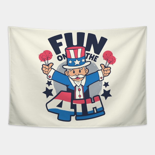 4th of July | Independence Day Tapestry by LR_Collections