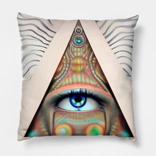 Illuminated Vision (5) - Trippy Psychedelic Eye Pillow