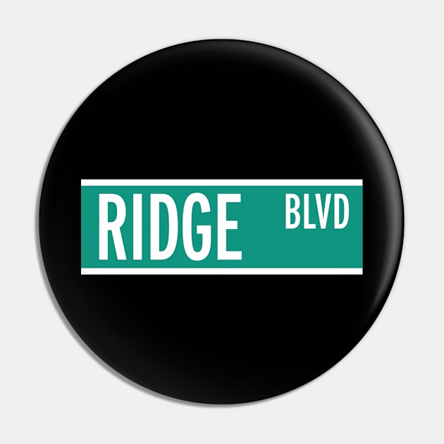 Ridge BLVD Pin by Assertive Shirts