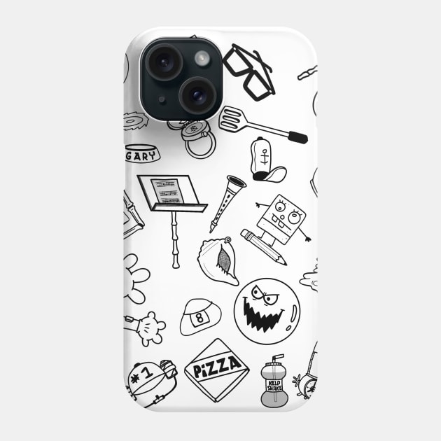 Sponge chaos. Phone Case by alexhefe