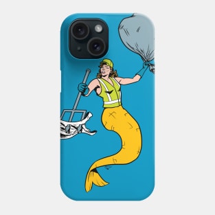 Mermaid Garbage Collector Phone Case