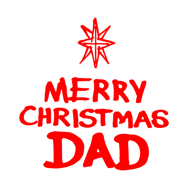 Merry Christmas Dad by Very Simple Graph