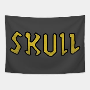 skull distressed Tapestry