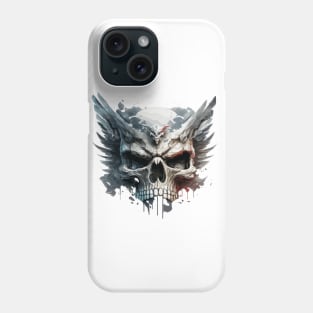 Skull Wild Life Painting Dark Character Spirit Phone Case