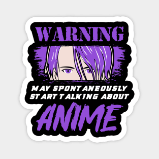 Anime graphic Tee Japanese kawaii manga gift Magnet