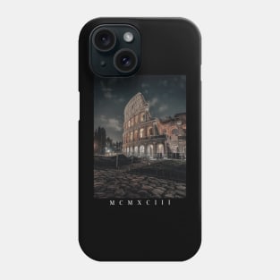 Roman Coliseum streetweart art, aesthetic Phone Case