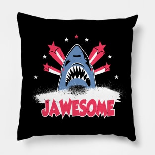 Totally Jawsome Star Shark Pillow