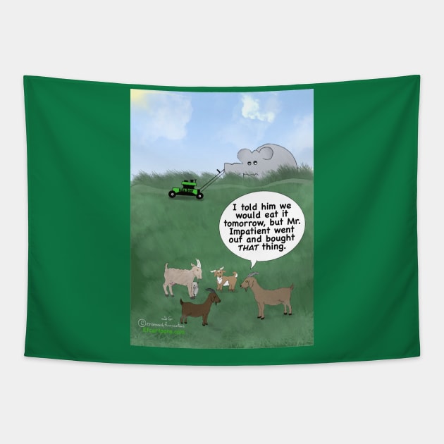 Enormously Funny Cartoons Labor Disputes Tapestry by Enormously Funny Cartoons