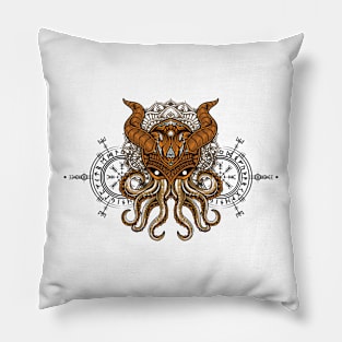 Viking Octopus Pillow