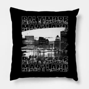 Charm City Pride: Baltimore, Maryland Pillow