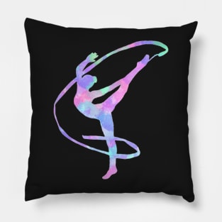 Multicoloured Ribbon Gymnast Pillow