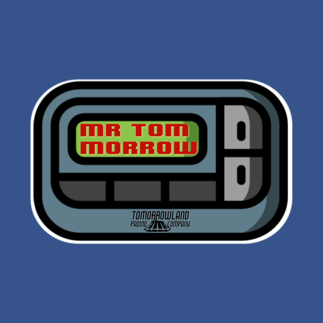 PAGING MR. TOM MORROW by EnchantedTikiTees