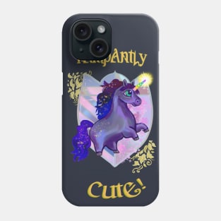 Unicorn Rampantly Cute! Phone Case