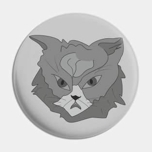 cat face Pin