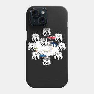 Route 66 - Composite - 3 Phone Case