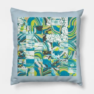 Void Squared Abstract Pillow