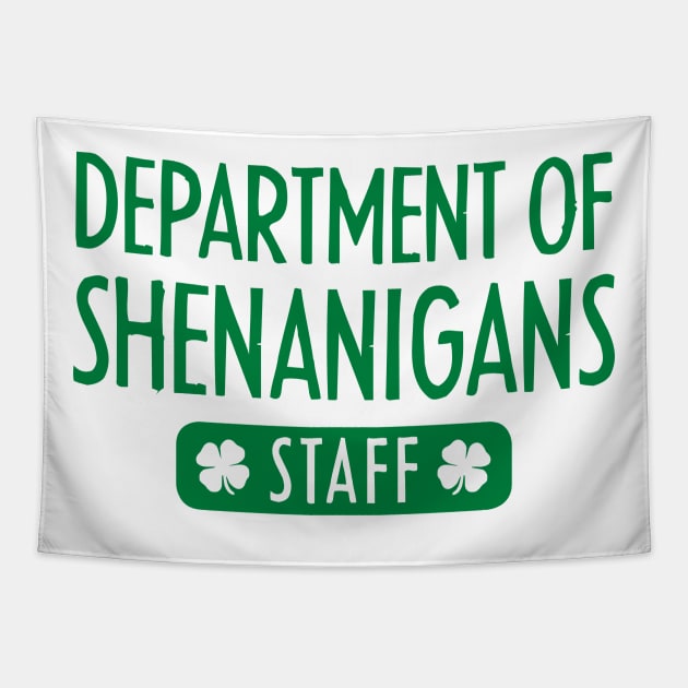 Dept of Shenanigans Tapestry by Stacks