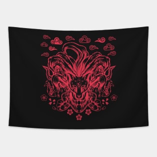 Nine Tails Fox Tapestry