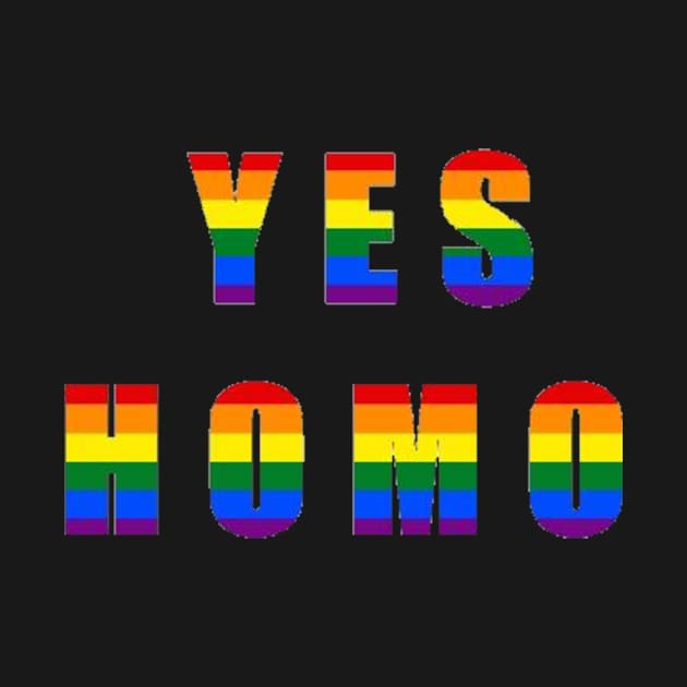 Yes Homo by lantheman