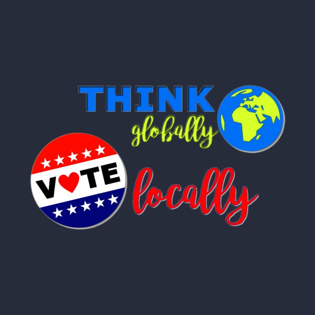 Think Globally, Vote Locally by Bits