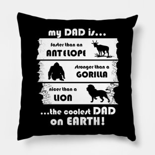 Father's Day Child Baby Gift Dad Pillow