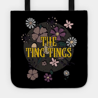 Aesthetic Tings Proud Name Flowers Retro Styles Tote