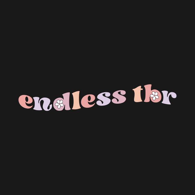 Endless TBR Sticker Bookish Sticker Kindle Era Booktok Sticker Book Club Decal Reader Sticker Gift Reading Kindle by SouQ-Art