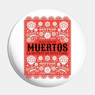 Día de Muertos Pin