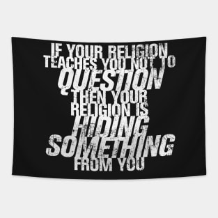 Religious Lies Tapestry