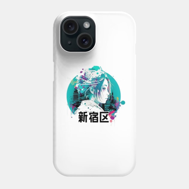 Shibuya girl Phone Case by MK3