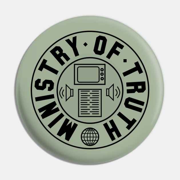 Ministry of Truth Pin by MBiBtYB