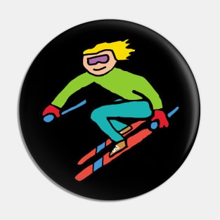 Skiing Pin