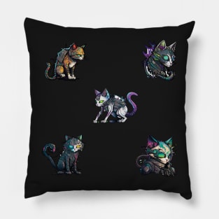 Cyber Kitty Pack 1 Pillow