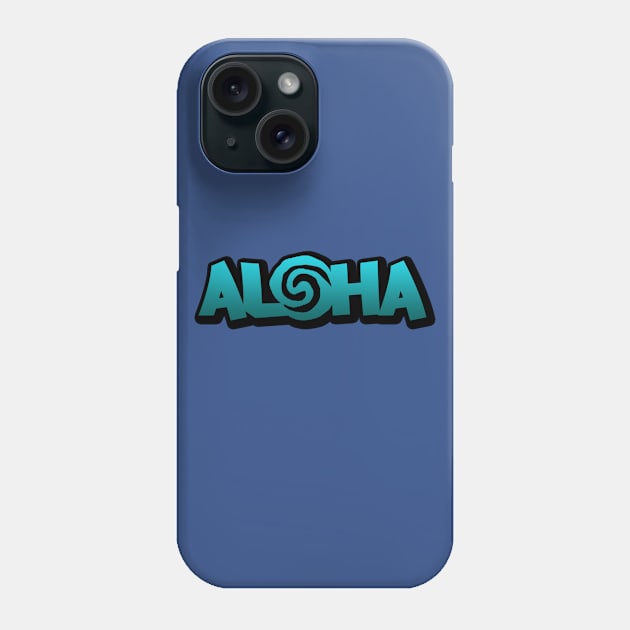 ALOHA Phone Case by Tmdgraphics