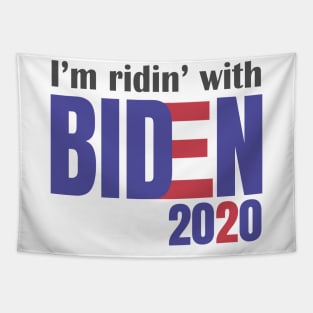 I'm Riding With Biden, Joe Biden Tee, Ridin With Biden, Vote Democrat, Election 2020 Tapestry