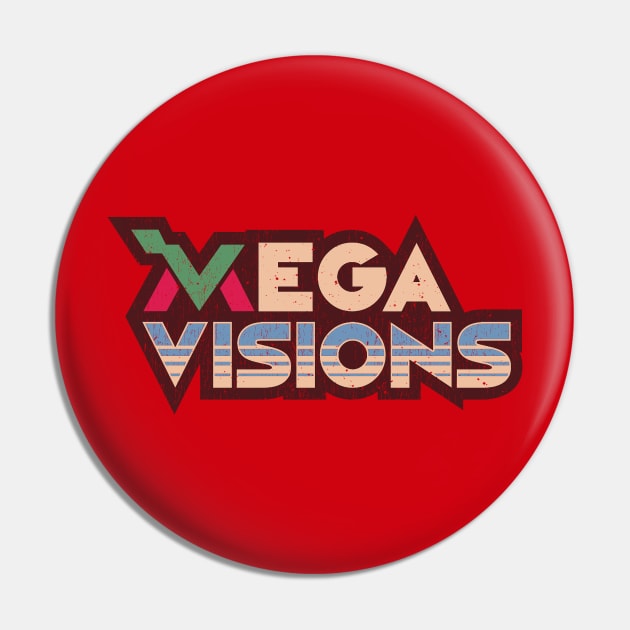 Mega Visions Logo - Red Pin by megavisions