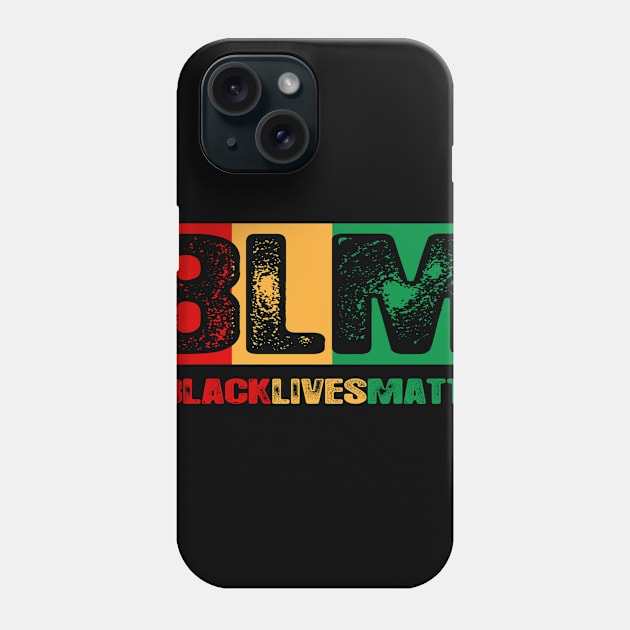 BLM #Black Lives Matter Phone Case by Dailygrind