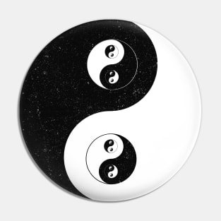 Yin Yang Infinity Pin