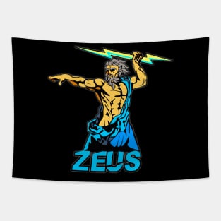 Zeus Greek god Tapestry