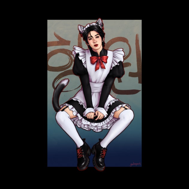 Maid Catboy by galaxywik