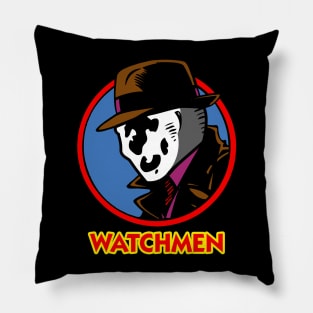 Rorschach meets Dick Tracy Pillow