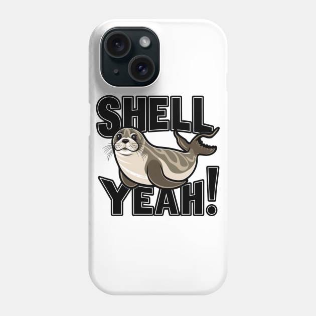 Hawaiian Monk Seal | Shell Yeah! Phone Case by DelusionTees