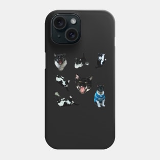 Tiny Cat Stickers Phone Case