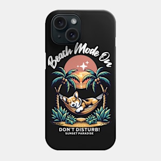 Beach Mode, Summer Fun, Sleep shirt Phone Case