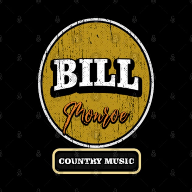 Bill Monroe COUNTRY MUSIC (2) by Rohimydesignsoncolor