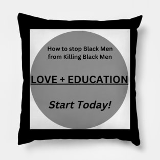 Love + Education Pillow