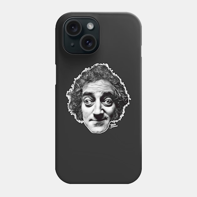 Marty Feldman Head Phone Case by darklordpug