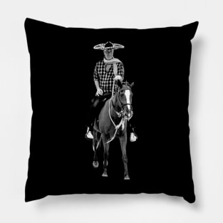 Anthony Bourdain Equestrian Pillow