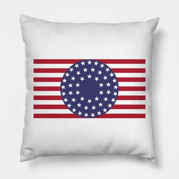 Watchmen Universe Flag of the USA Pillow by popkulturniy