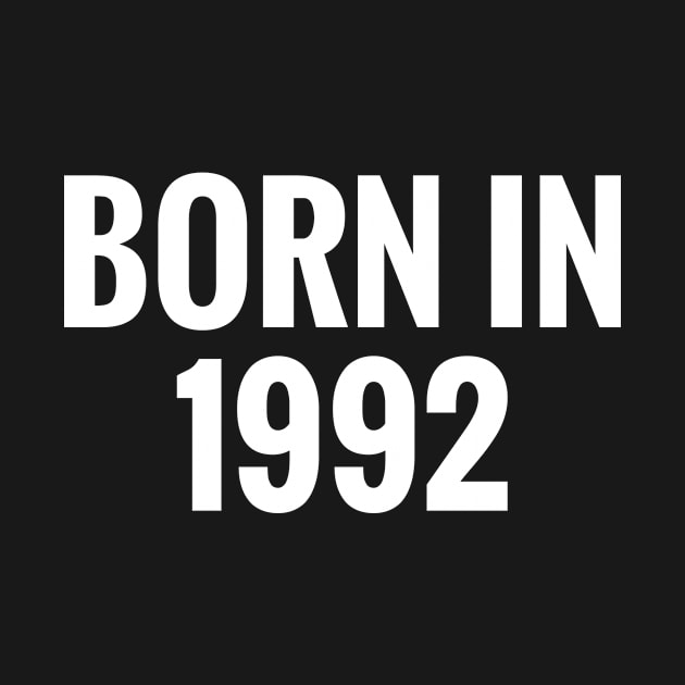 Born In 1992 by procreativefox